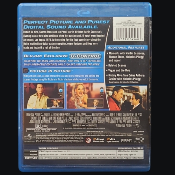 BLU-RAY DISC "CASINO" - Picture 3 of 3